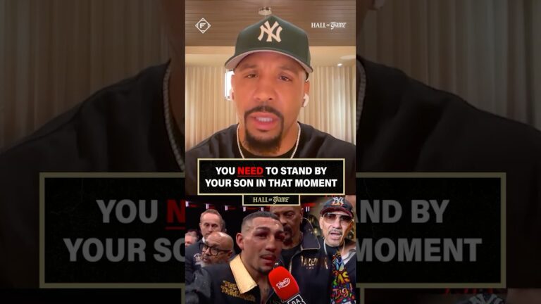 Win or lose… you have to stand by your son #teofimolopez