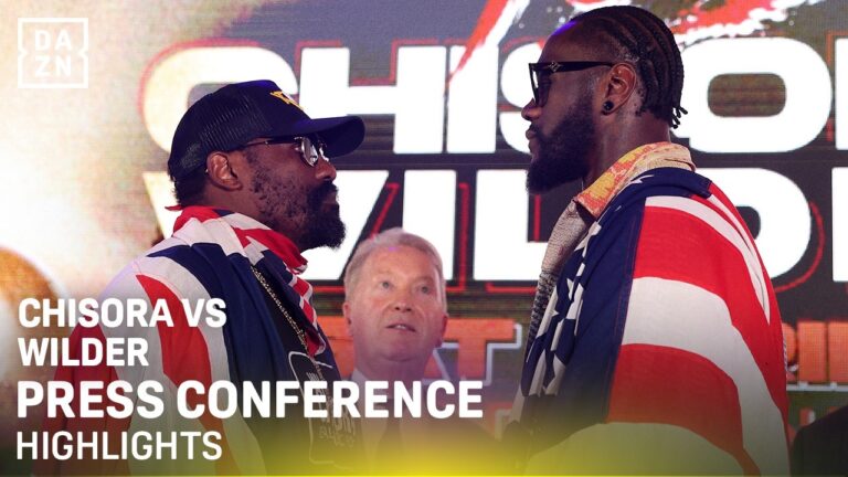 Derek Chisora vs. Deontay Wilder | Press Conference Highlights