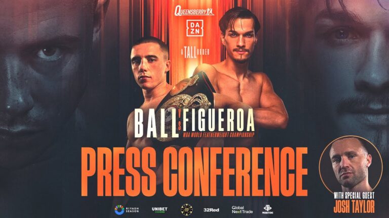 LIVE Press Conference |  Nick Ball vs Brandon Figueroa | A Tall Order 💥