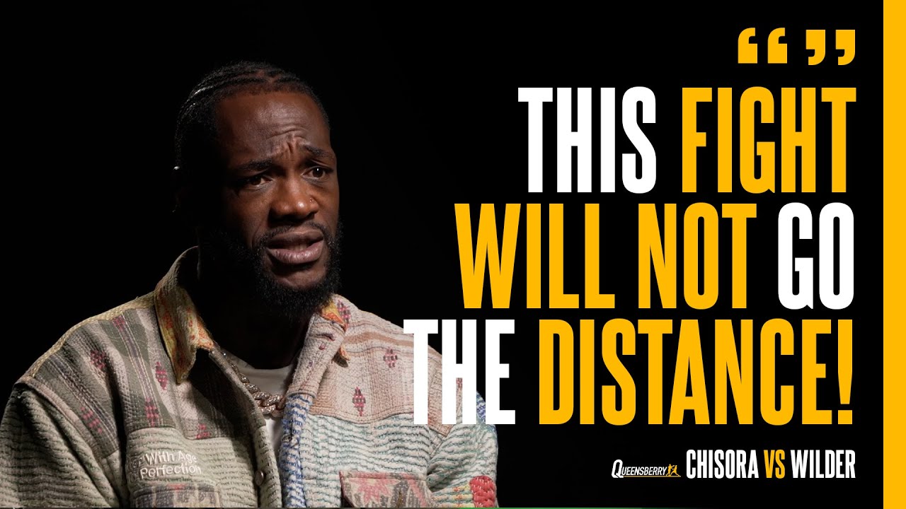 “I can BLOW at ANY MOMENT” 😤 Deontay Wilder RAW on Derek Chisora SHOWDOWN 🔥