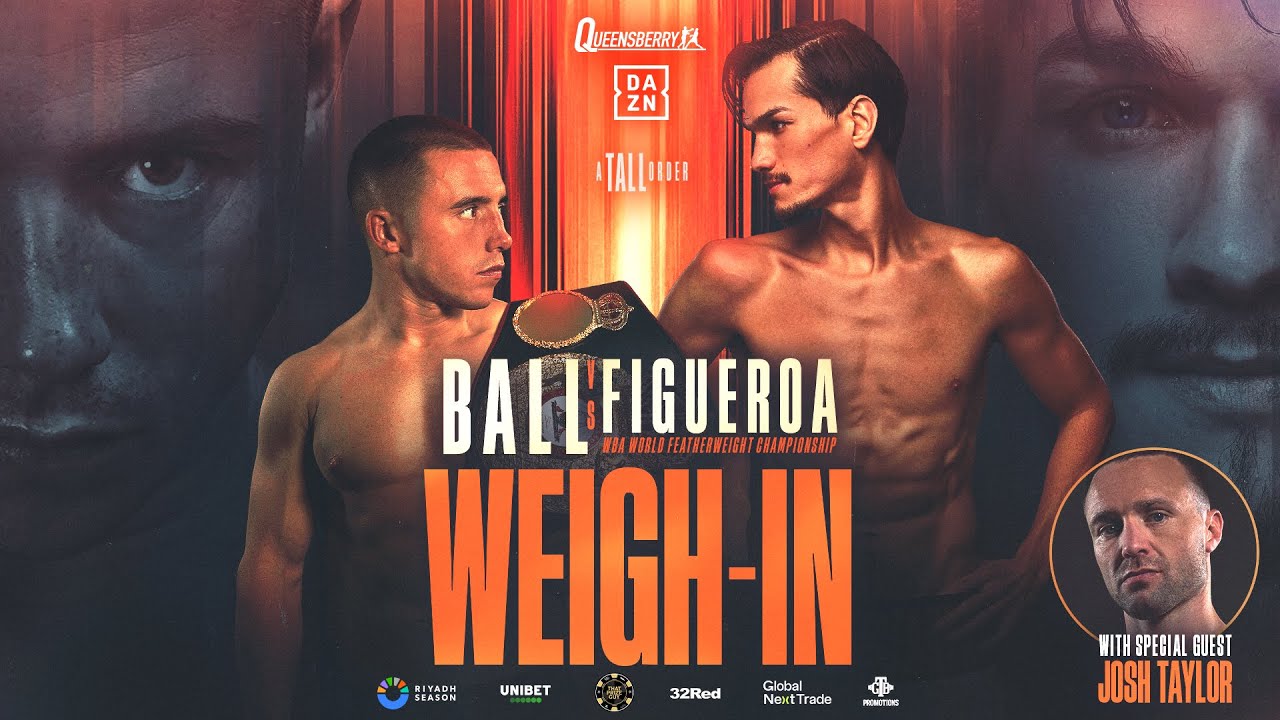 LIVE Weigh-In |  Nick Ball vs Brandon Figueroa | A Tall Order 💥