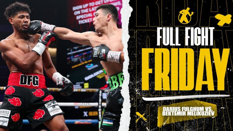 Full Fight | Bektemir â€œBekâ€ Melikuziev vs. Darius â€œDFGâ€ Fulghum | Fight Night