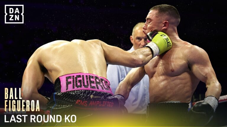 Brandon Figueroa UNEXPECTED last round KO over Nick Ball! | Fight Highlight