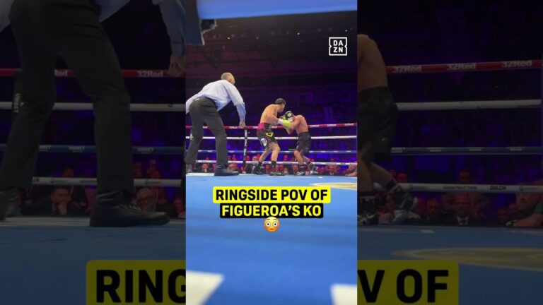 Ringside POV of Figueroa's KO!