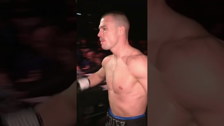 Andrew Cain's hometown ring walk 🔥