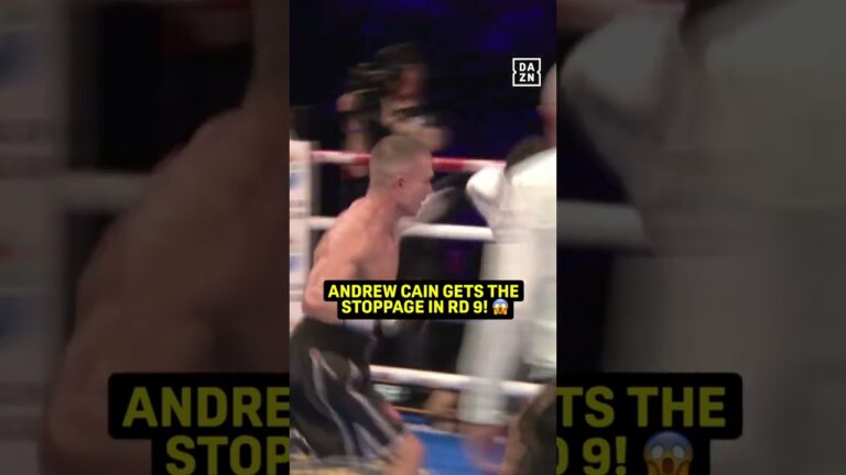 Andrew Cain Gets the KO in Rd 9!
