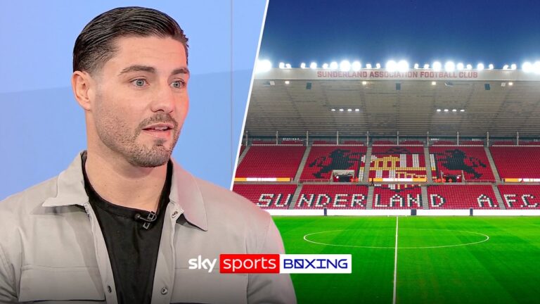 Josh Kelly on his DREAM of fighting at the Stadium of Light! 🏟️