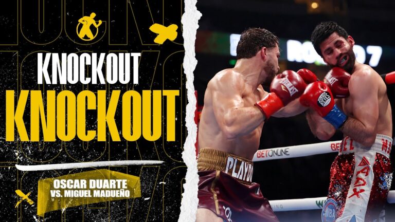 KO | Oscar Duarte vs. Miguel MadueÃ±o | MÃ©xico vs. MÃ©xico
