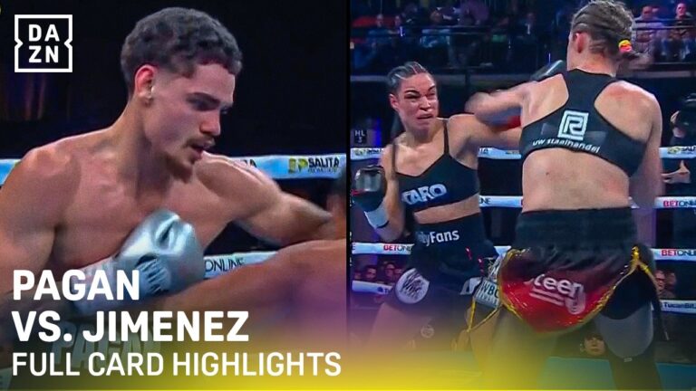 FULL CARD HIGHLIGHTS! | Joshua Pagan vs. Bryan Jimenez & Caroline Veyre vs. Delfine Persoon