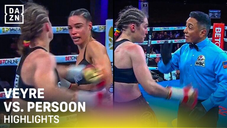 Caroline Veyre vs. Delfine Persoon | Fight Highlights | Dramatic Points Deductions