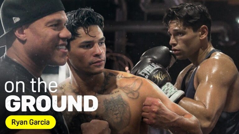 Ryan Garcia is locked in for his match vs. Mario Barrios | #OnTheGround | â¨@Thatprizeguyâ©