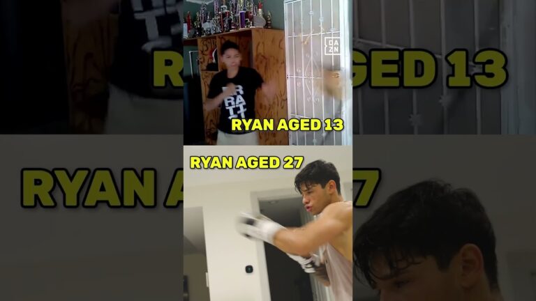 Ryan Garcia at aged 13 and age 27 – who did it better? 💨