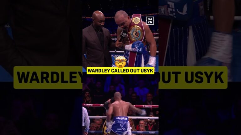 Fabio Wardley CALLED OUT Oleksandr Usyk in epic fashion after he beat Joseph Parker