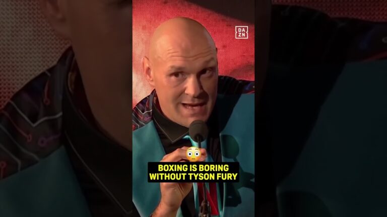 Tyson Fury EXPLAINS why he returned to boxing & it was for ONE reason