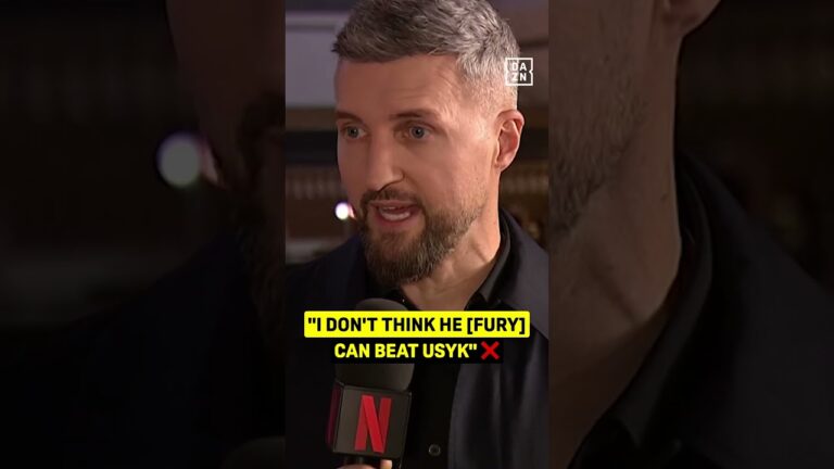 Carl Froch INSISTS Tyson Fury will NEVER beat Oleksandr Usyk