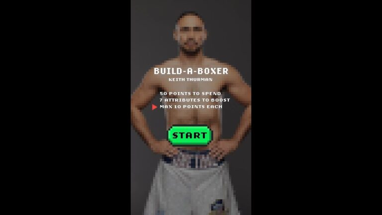 Keith Thurman Creates His Custom Boxing Video Game Character