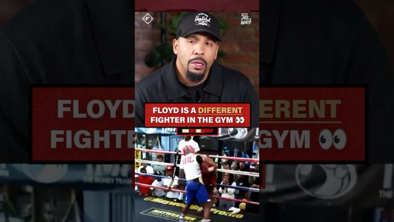 Legend has it if you had a good day sparring Floyd… you'd get the call back 👀 #BillHaney  #boxing