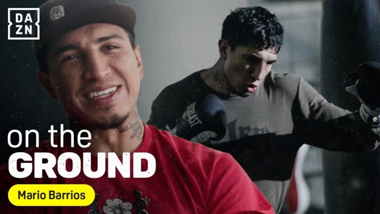 Mario Barrios looks to RETAIN his world title | DAZN On The Ground