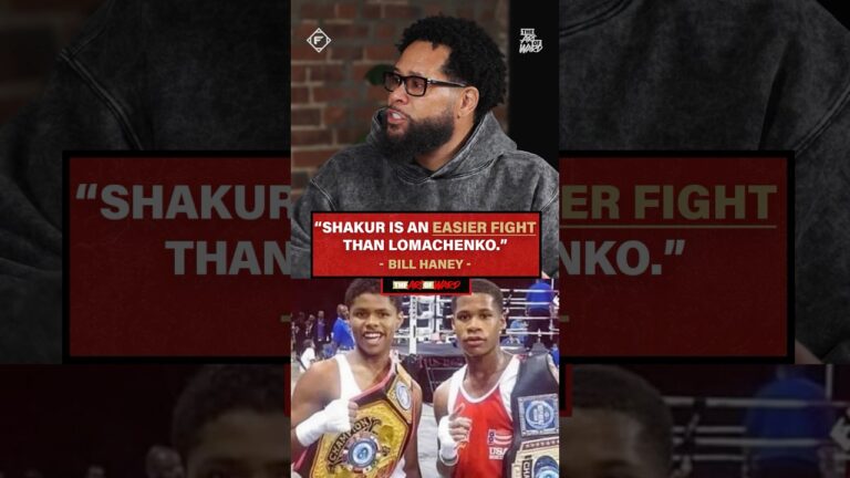 Shakurâ€™s still circled on the Haney listâ€¦ Bill Haney says thereâ€™s no running from it 👀