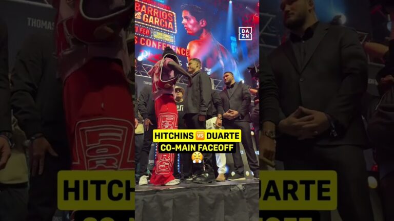 Richardson Hitchins and Oscar Duarte Face off!