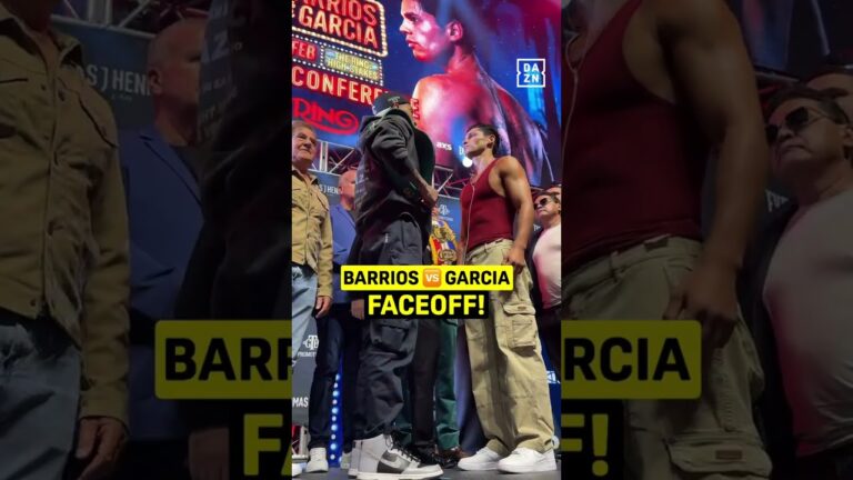 Mario Barrios and Ryan Garcia Face off!