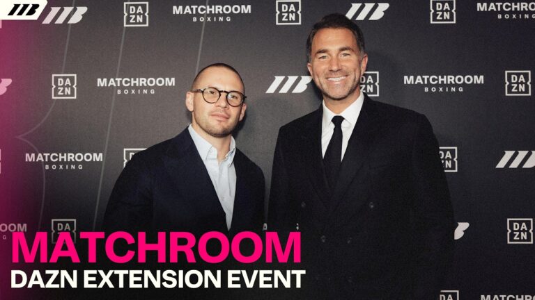 Matchroom Boxing signs MASSIVE new deal with DAZN