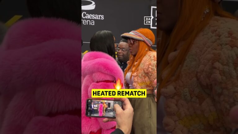 Claressa Shields vs. Franchon Crews-Dezurn 2 INTENSE press conference face-off 😮‍💨