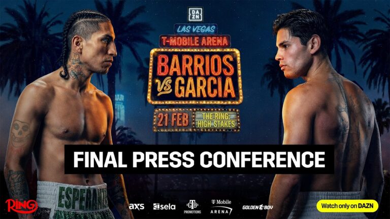 Mario â€œEl Aztecaâ€ Barrios vs. â€œKingâ€ Ryan Garcia | Final Press Conference