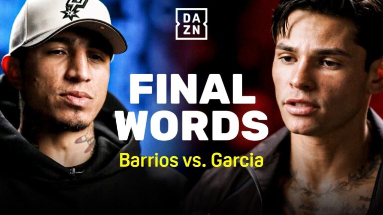 BARRIOS & GARCIA – THE FINAL WORDS