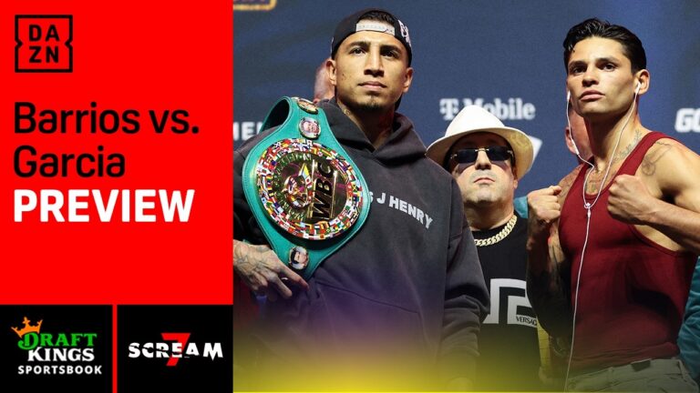 Will Ryan Garcia become a champ by defeating Barrios? | Preview Show | @DraftKings | #Scream7