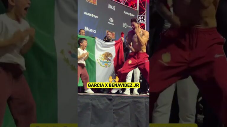 Garcia x Benavidez Jr