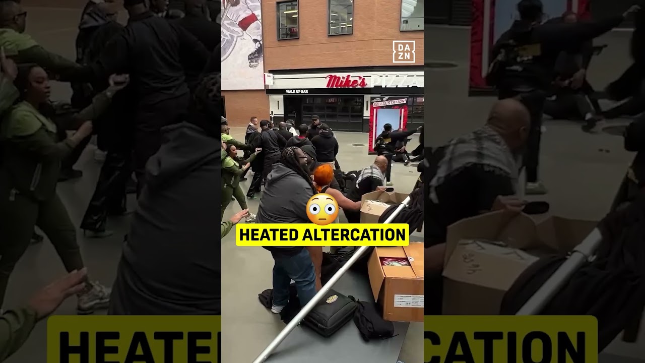 CRAZY! Franchon Crews-Dezurn TWISTS her ankle in big fall & was NOT happy AT ALL