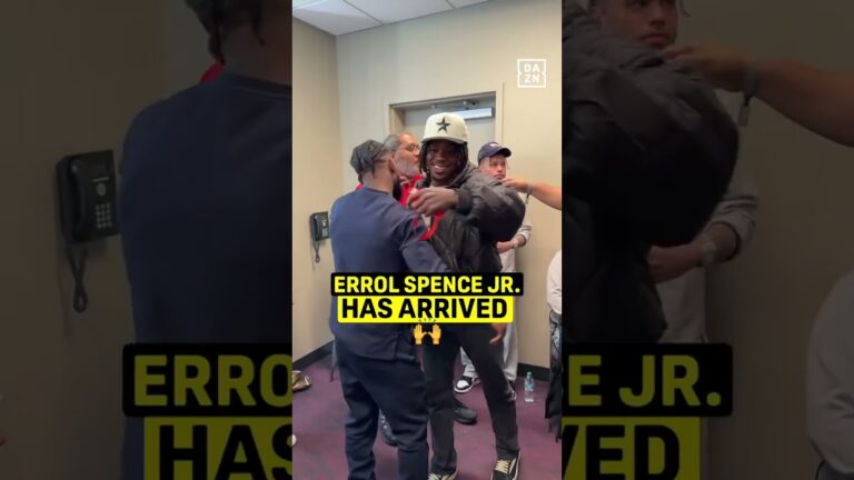 ERROL SPENCE JR IS IN THE BUILDING!!! #shorts