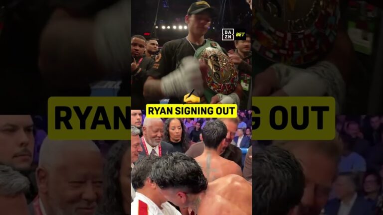 Ryan Garcia ENDS his rivalry with former trainer Joe Goossen after becoming world champion