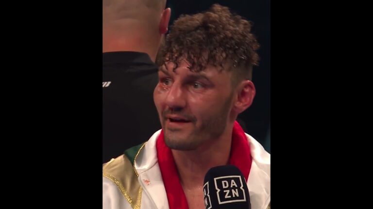 “I Watched Carl Froch Now I've Filled This Place!” – Leigh Wood Talks After Warrington Win