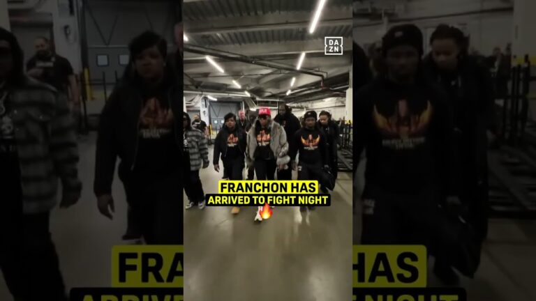 Franchon is in the BUILDING!! 🙌 #shorts