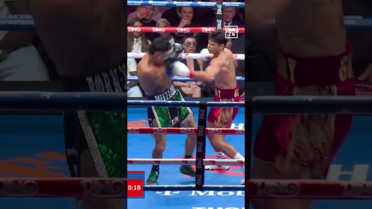 Ryan landed A LOT of shots on Saturday night!  #TheRingHighStakes ▪️