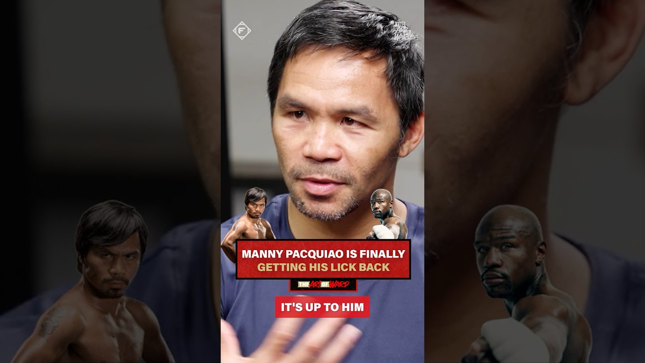 Manny Pacquiao never stopped wanting his get back 😤 #MayweatherPacquiao2
