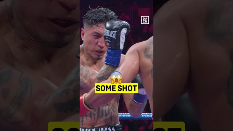 The punch from Ryan Garcia that Mario Barrios didn't see coming 🤯 #fightnightraw