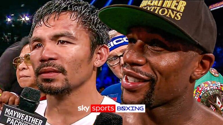 Post-fight reaction! Floyd Mayweather and Manny Pacquiao reflect on eagerly-awaited fight in Vegas