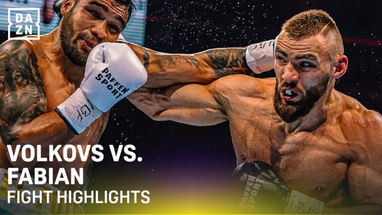 Milans Volkovs vs. Christian Fabian | Official Fight Highlights | 10 round cruiserweight WAR