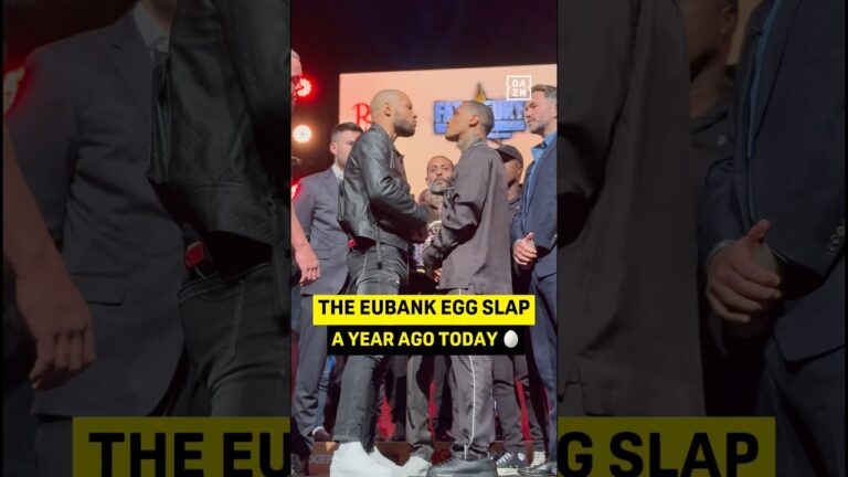 When Chris Eubank Jr hit Connor Benn with an egg 🥚