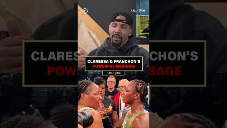 Salute to both fighters for demonstrating how to handle business in the ring, and leave it there.