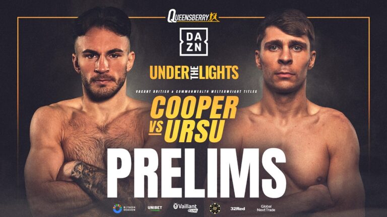 LIVE Prelims | Owen Cooper vs Constantin Ursu | Under the Lights ⚡️
