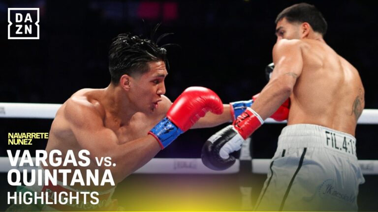 Emiliano Vargas vs. Agustin Quintana | FIGHT HIGHLIGHTS