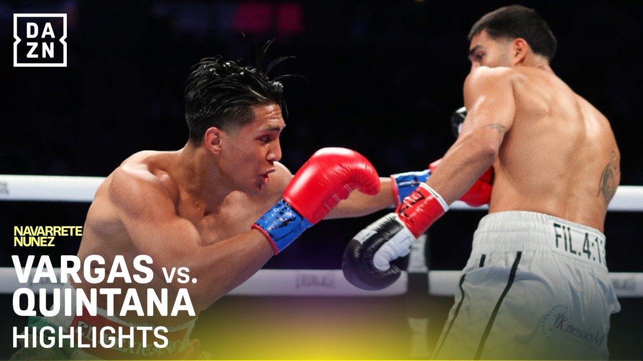 Emiliano Vargas vs. Agustin Quintana | FIGHT HIGHLIGHTS