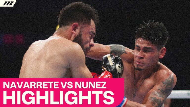 Emanuel Navarrete vs Eduardo Nunez | Full Highlights | Matchroom Boxing