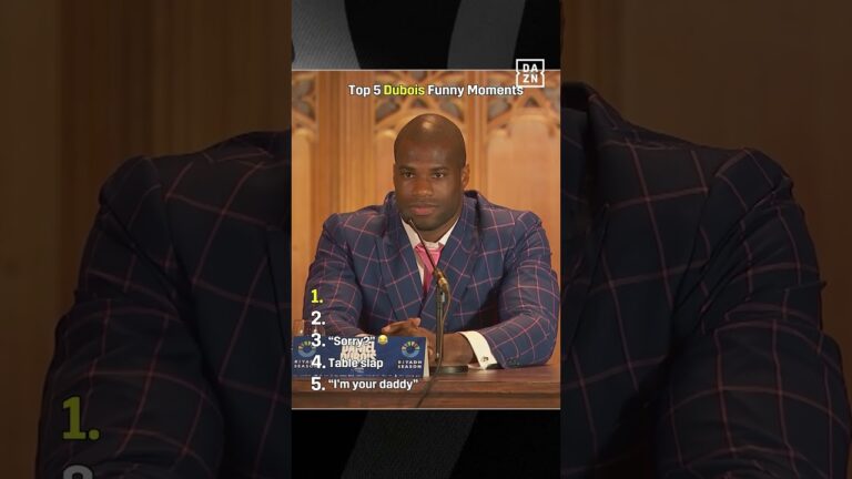 “Every Baby Has A Daddy…” The Top 5 Daniel Dubois funny moments 😂