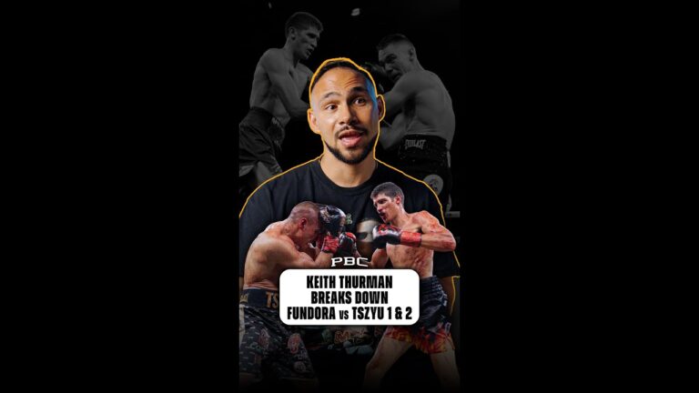 Keith Thurman Reveals How Fundora Leveled Up in the Rematch vs. Tim Tszyu