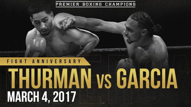 PBC FIGHT ANNIVERSARY: Keith Thurman vs Danny Garcia | March 4, 2017